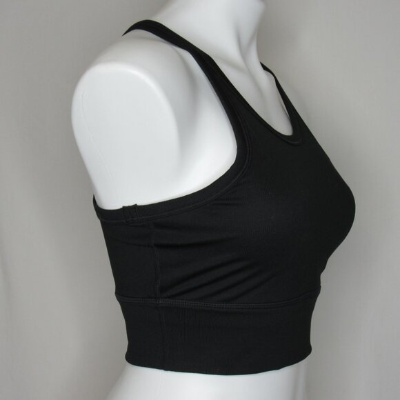 Prana Black BECKSA High Neck Racer Back Bralette Women's S Small - Picture 4 of 8
